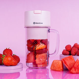 BlendQuik 14oz BPA-Free Portable Mason Jar Blender