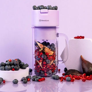 BlendQuik 14oz BPA-Free Portable Mason Jar Blender