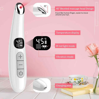 DermaGlowTM LED Eye Massage Rejuvenator