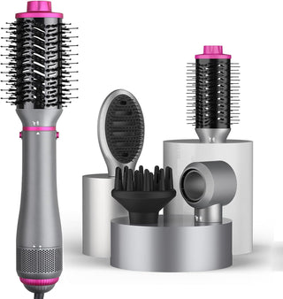 6in1 Detachable Hair Dryer Brush, Volumizer and Styler