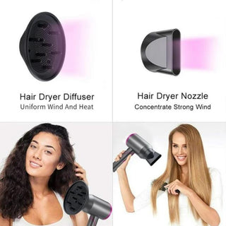 Professional 1800W DC Hair Dryer with Quick-Dry Technology