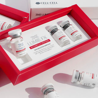 Air Injection MTS Facial Roller and Lumie FX Skin Booster Ampoule