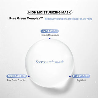 Secret Nude Silky Sheet Mask, 5ct