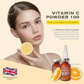 100% Vitamin C Powder Serum Solution