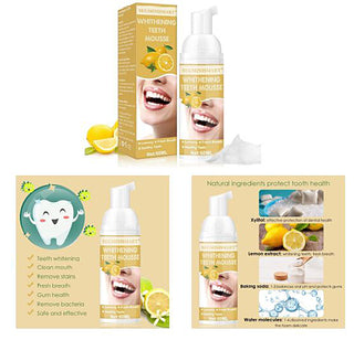 IGIA Total White Foam Toothpaste Lemon Flavored