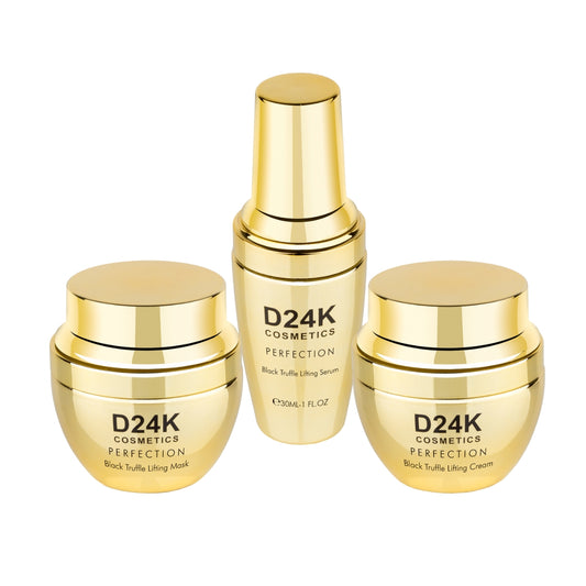 D24K Black Truffle and Pearl Kit - Lifting Mask, Cream and Serum