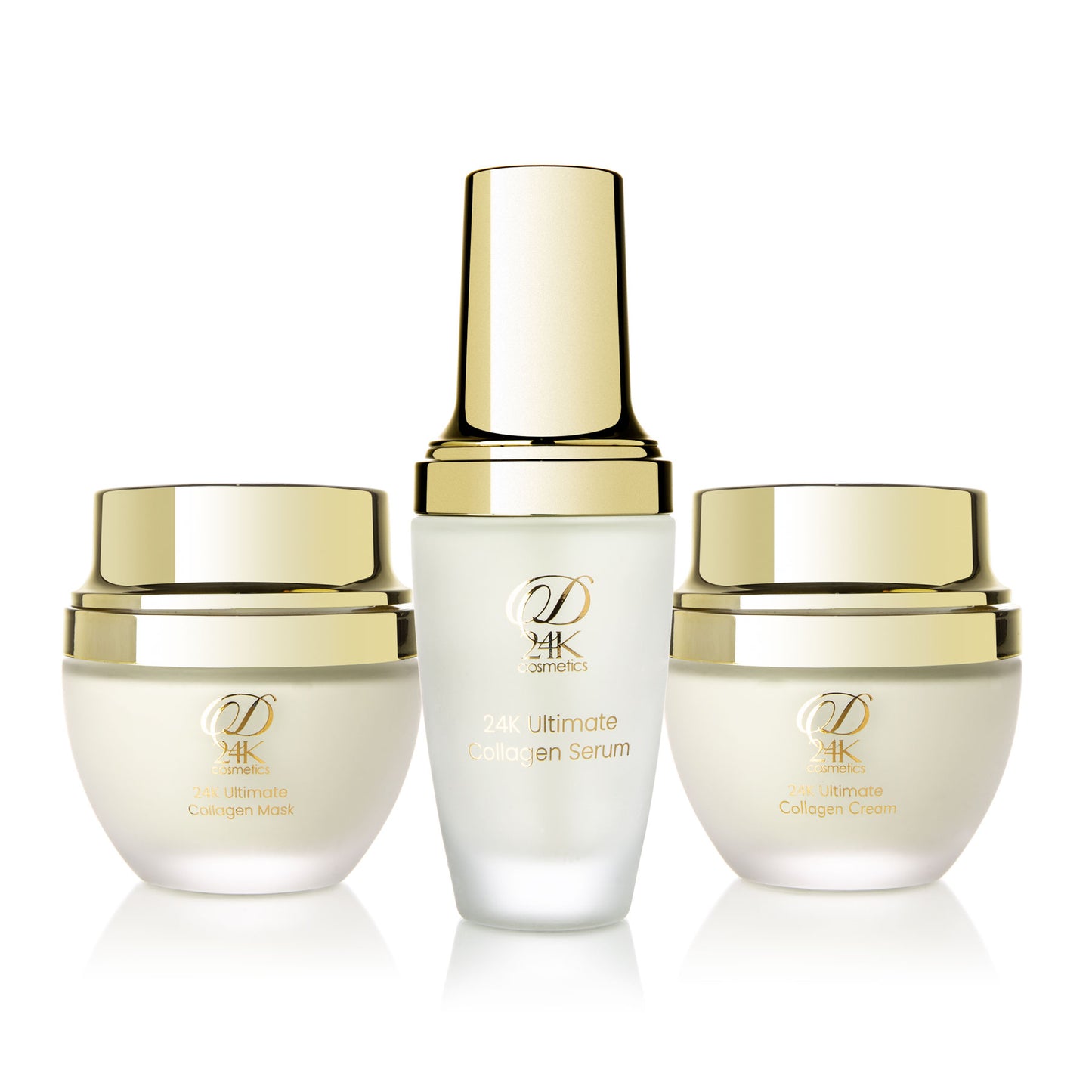 D24K Ultimate Collagen Renewal Set - Serum, Cream, and Mask