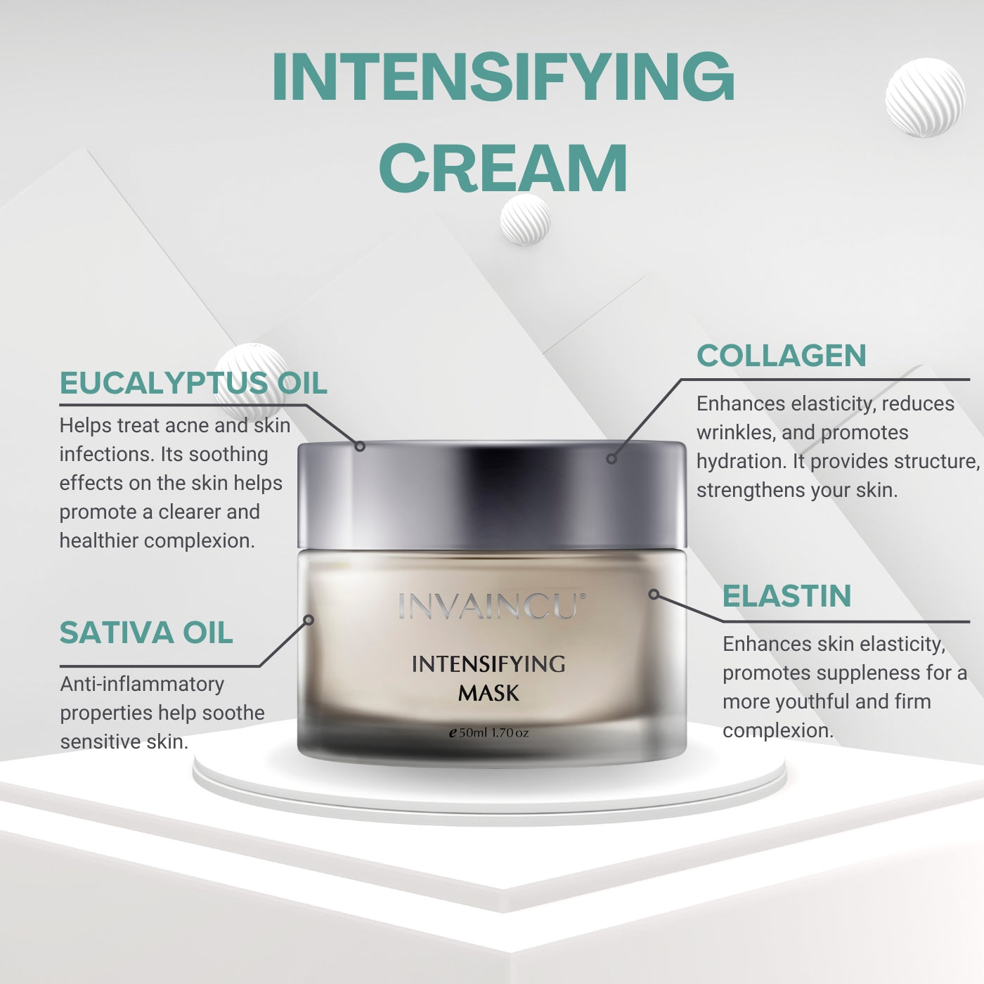 Intensifying 3-Piece Facial Collection - Cream, Serum and Mask