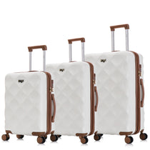 Luan-Paris 5-Piece Luggage Set - 3 Spinner Luggages, a Weekender and a Toiletry Bag