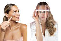 LED Anti-Aging Face Shield & Rose Quartz Facial Massage Roller