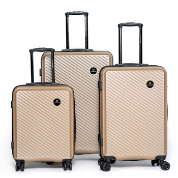 Vittorio-Passo 3-Piece Hardside Spinner Luggage Set