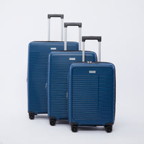 Vittorio-Florence 3-Piece Spinner Luggage Set with Built-in USB Port