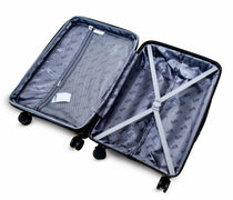 Luan-Wave 3-Piece Hardside Spinner Luggage Set